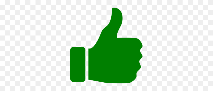 285x299 Thumbs Up Icon Green Th Clip Art - Green Thumb Clipart
