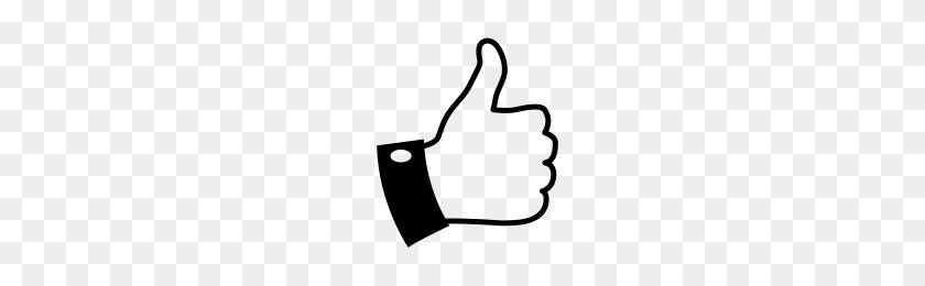 200x200 Thumbs Up Icons Noun Project - Thumbs Up Icon PNG