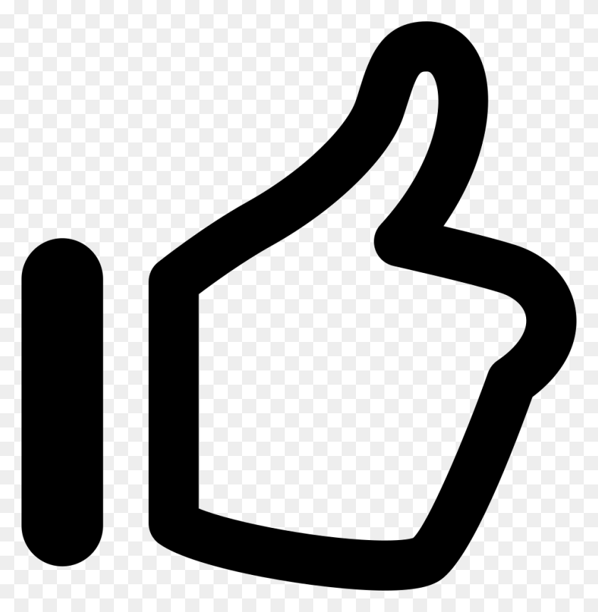 956x980 Thumbs Up Png Icon Free Download - Thumb Up PNG