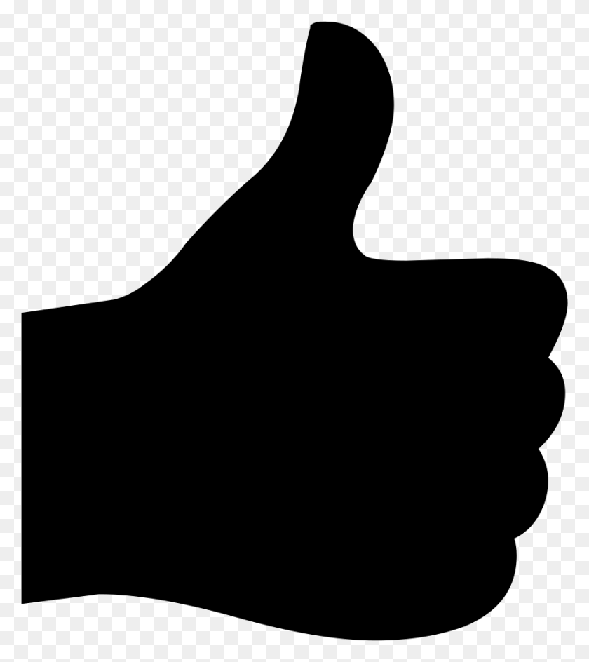 866x982 Thumbs Up Png Icon Free Download - Thumbs Up PNG