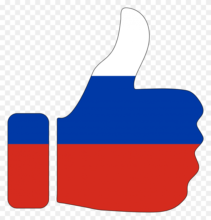 2219x2324 Thumbs Up Russia With Stroke Icons Png - Russia PNG
