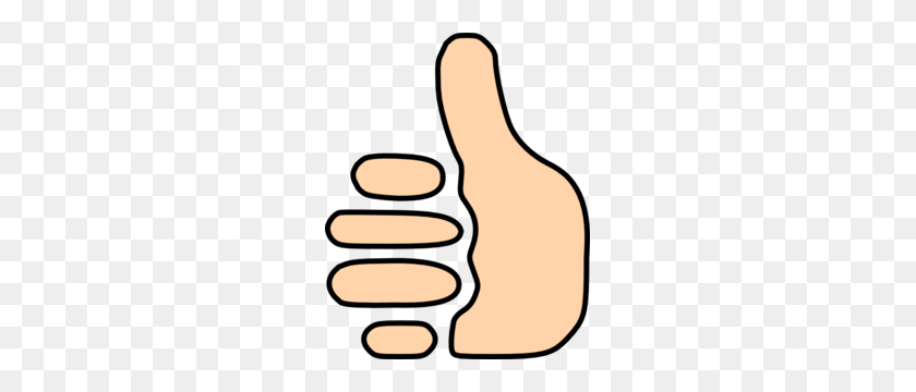 243x300 Thumbs Up Symbol Clipart - Hitchhiker Clipart