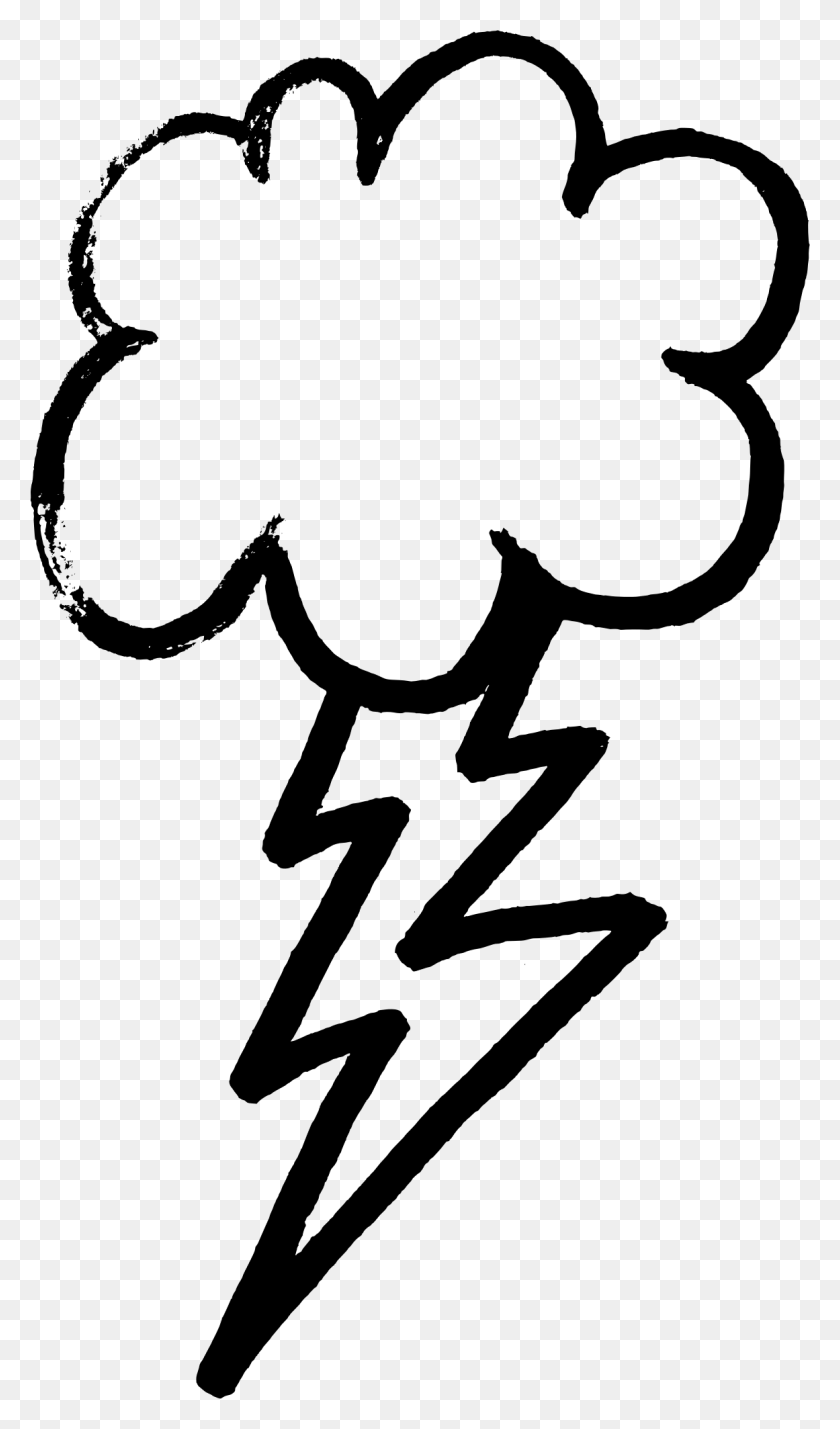 1161x2038 Thunder And Lightning Clipart Free Download Clip Art - Grandpa Clipart Black And White