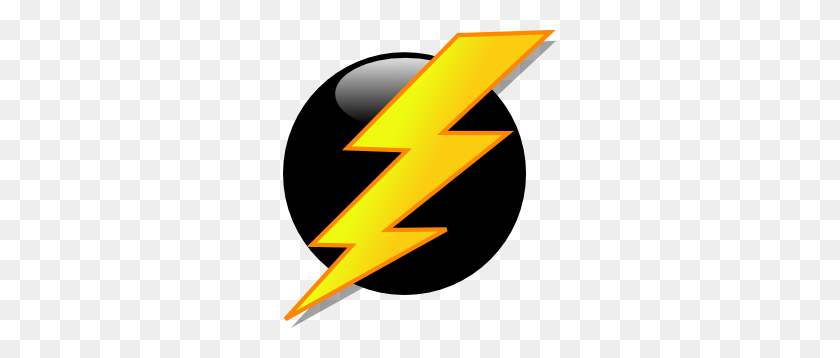 273x298 Thunderbolt Clipart Png Png Image - Thunderbolt PNG