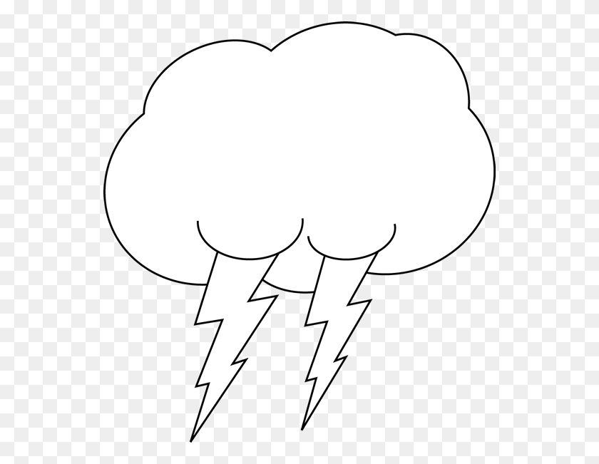 550x591 Thunderclouds And Lightning Clipart - Dust Cloud Clipart