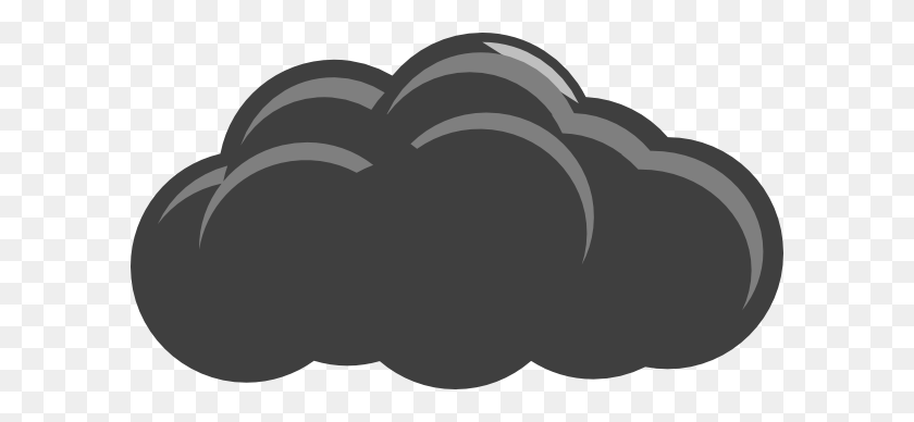 600x328 Thunderstorm Clipart Grey Cloud - Thunder And Lightning Clipart