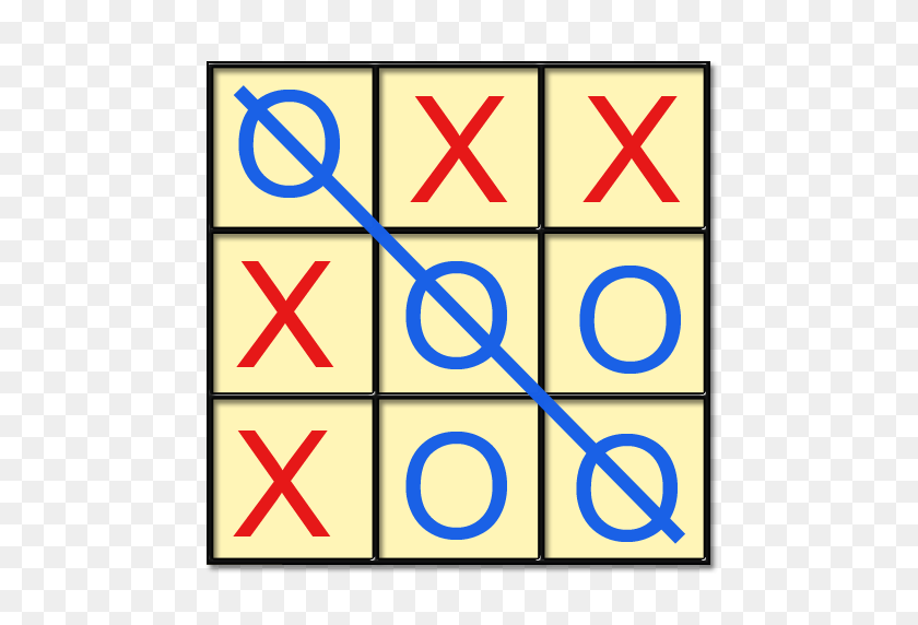 512x512 Tic Tac Toe Amazon Ca Appstore For Android - Tic Tac Toe Clipart