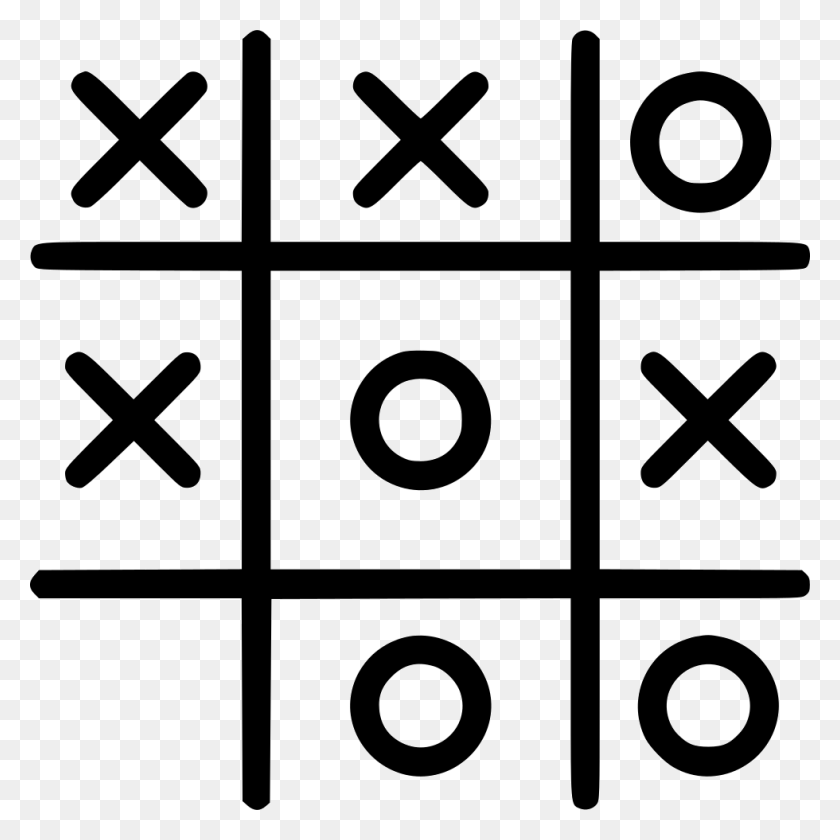 980x980 Tic Tac Toe Png Icon Free Download - Tic Tac Toe PNG