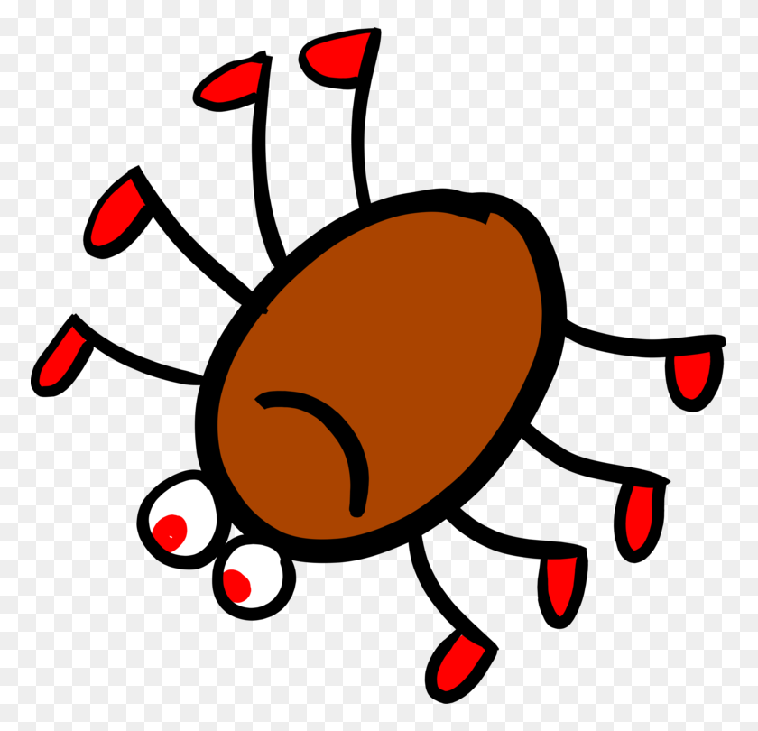 771x750 Tick Spider Parasitism Lyme Disease Drawing - Disease Clipart