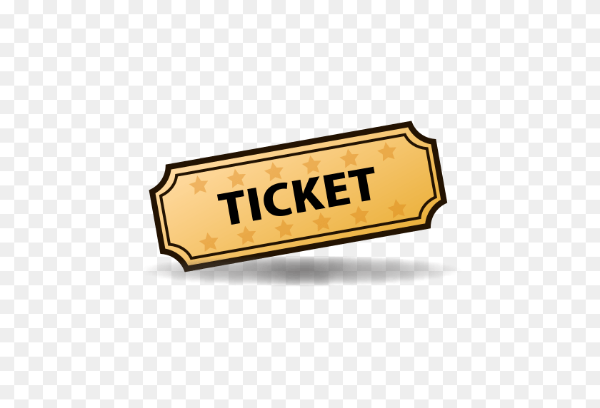 512x512 Ticket Png The Image Kid Has It Admit Ticket Template Free Ticket - Concert Ticket Clipart