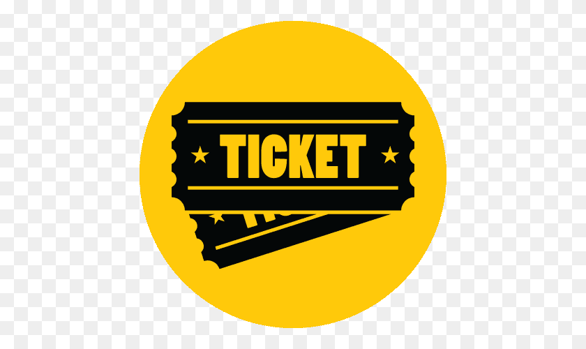 440x440 Ticket Png Transparent - Ticket Icon PNG