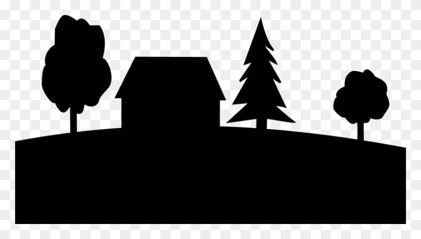 800x429 Tidewater Farm Homeowners Association - Forest Silhouette PNG