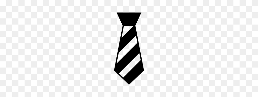 256x256 Tie Logos To Download - Striped Tie Clipart