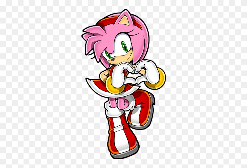 512x512 Tiers Of A Waifu - Amy Rose PNG