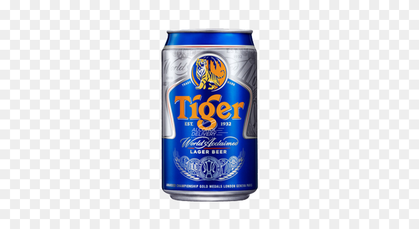 400x400 Tiger Beer Png Png Image - Beer Can PNG
