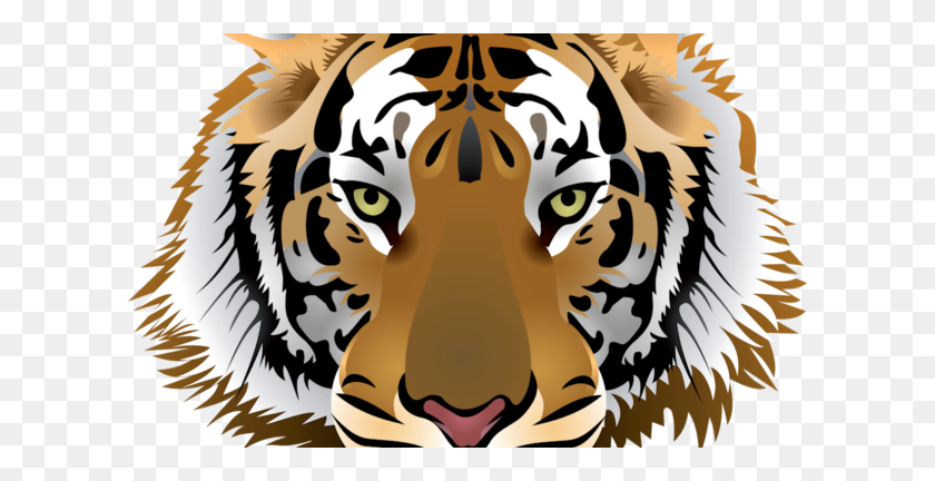 672x372 Tiger Face Clipart Free Download Clip Art - Tiger Clipart Face