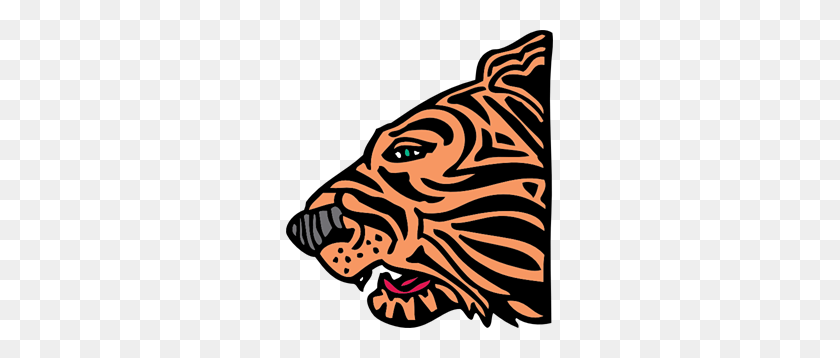 267x298 Tiger Png Images, Icon, Cliparts - Tiger Face Clipart