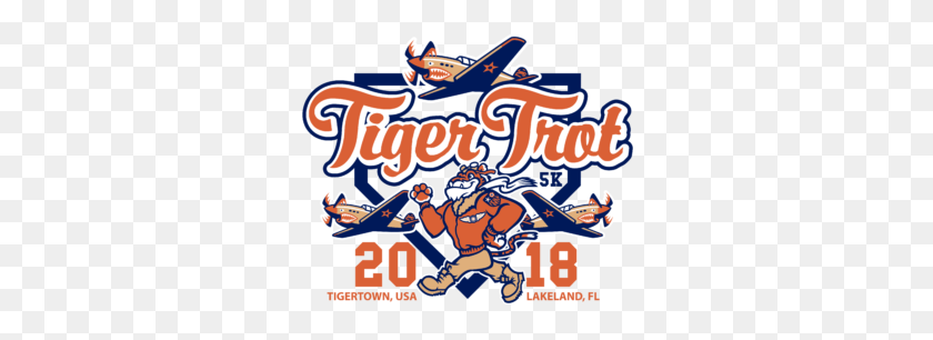 300x246 Tiger Trot - Detroit Tigers Clip Art