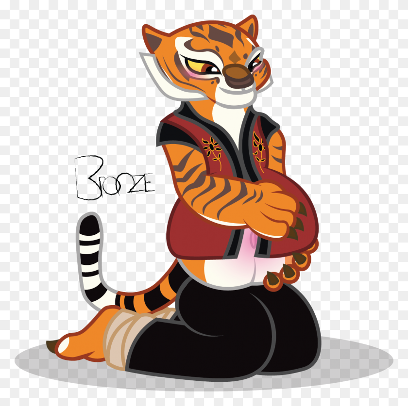 1129x1126 Tigress On Leave - Kung Fu Panda PNG