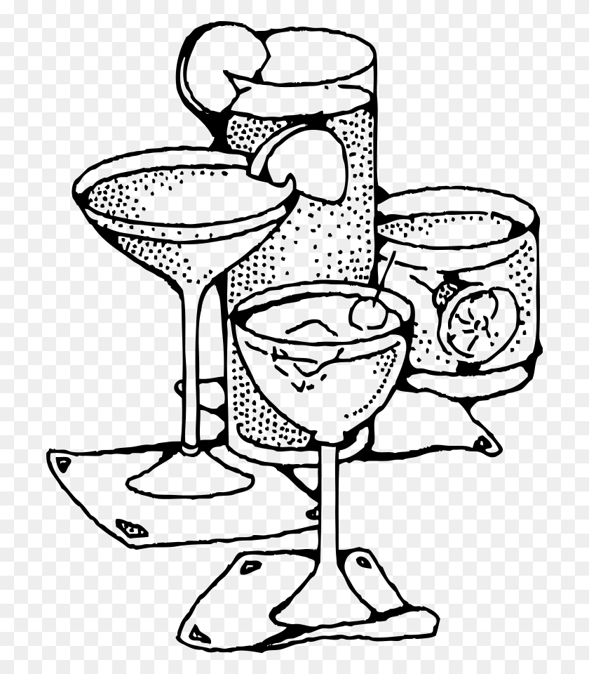 708x900 Клипарт Tiki Bar, Векторная Графика Онлайн, Бесплатный Дизайн - Напитки Клипарт