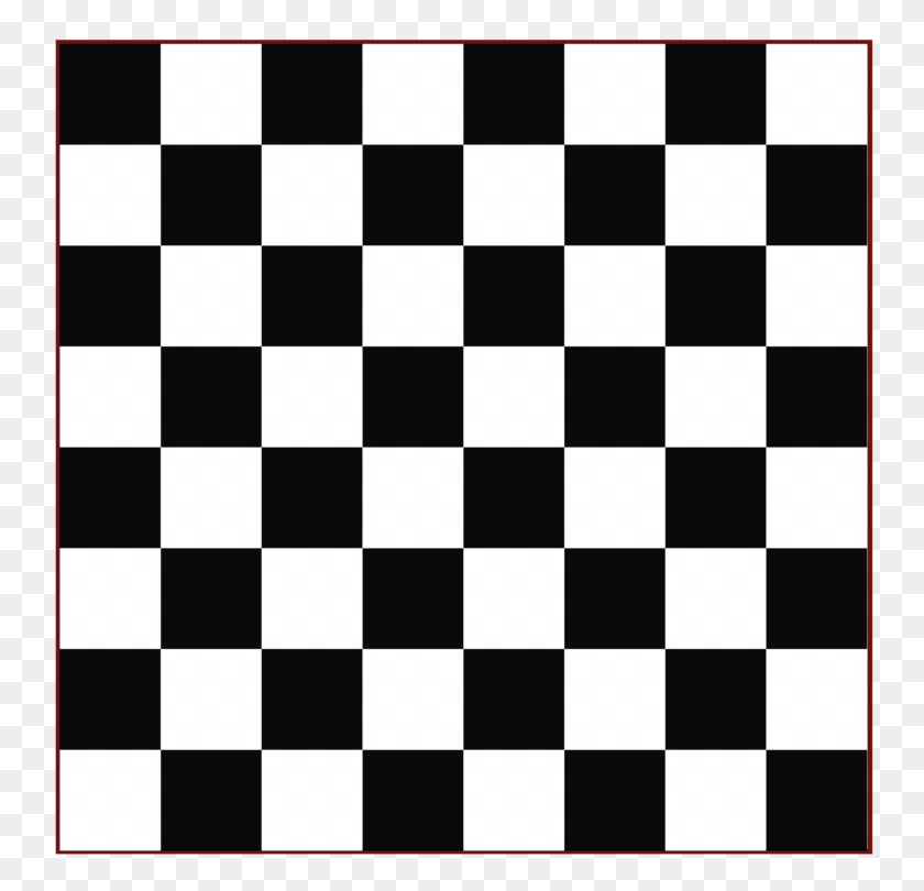 750x750 Tile Check Draughts Chess Mosaic - Tile Floor Clipart