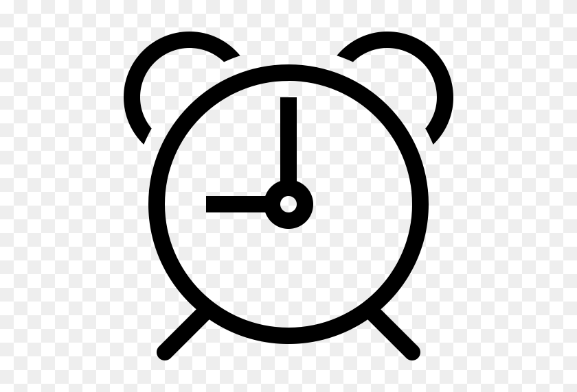 512x512 Hora, Reloj Despertador, Icono De Reloj Con Formato Png Y Vector Gratis - Reloj Despertador Png