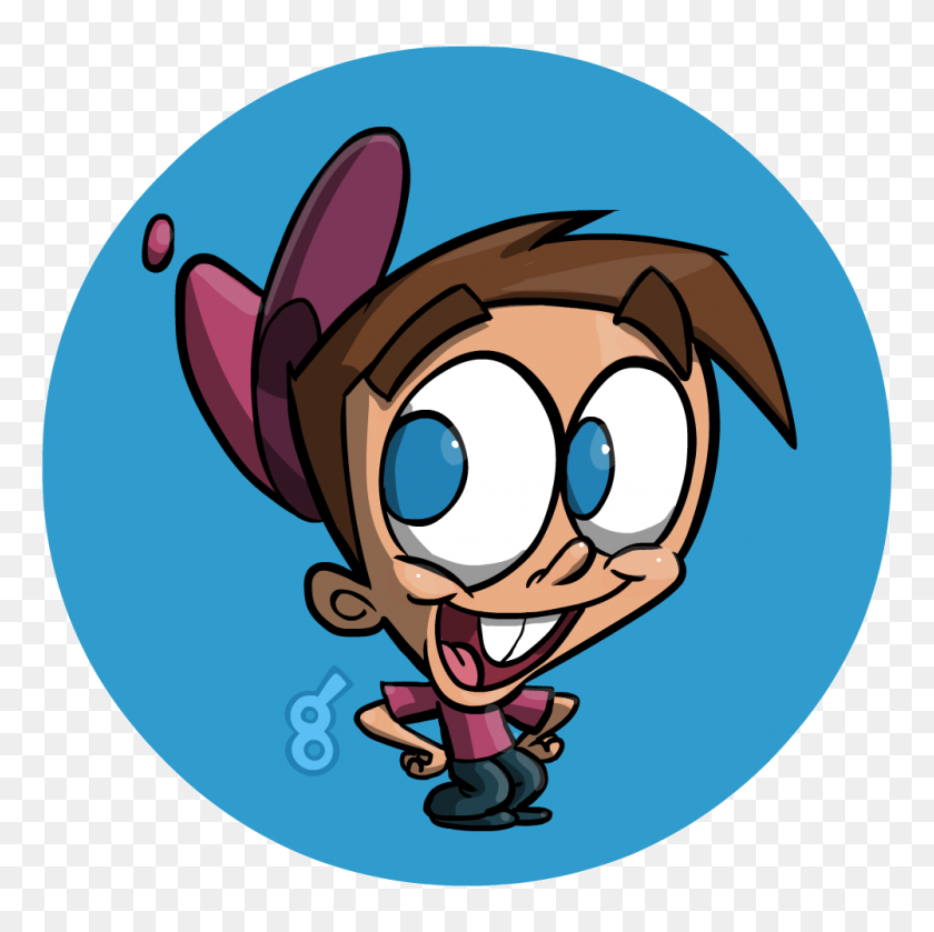 1000x1000 Timmy Turner Drawing Steemkr - Timmy Turner PNG