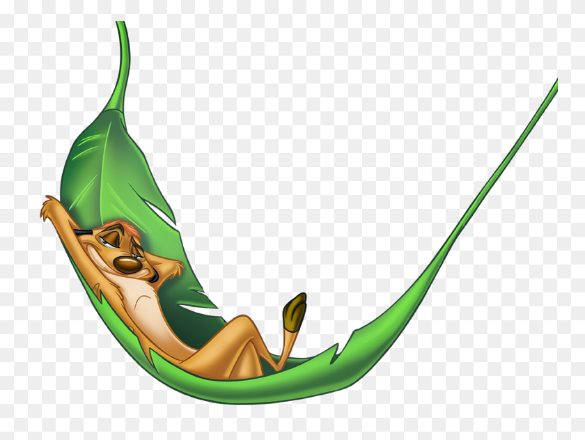 762x572 Timon Png Clipart - Hamaca Png