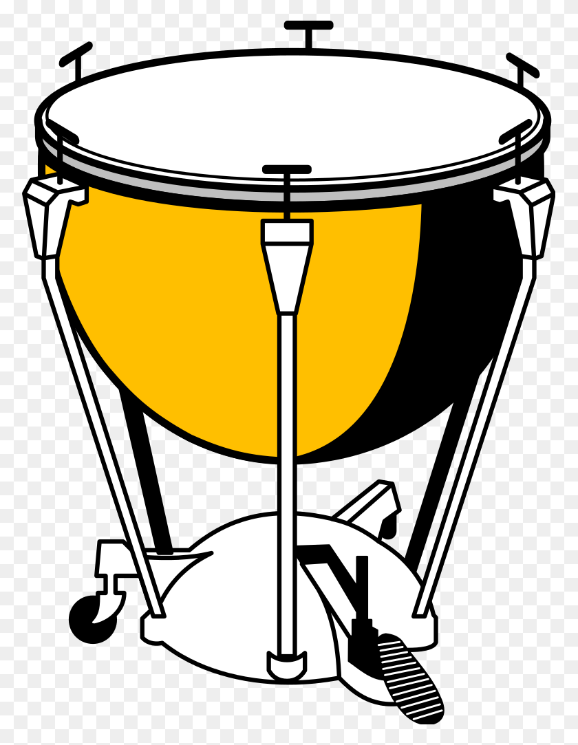 775x1023 Timpanni - Marching Snare Drum Clipart
