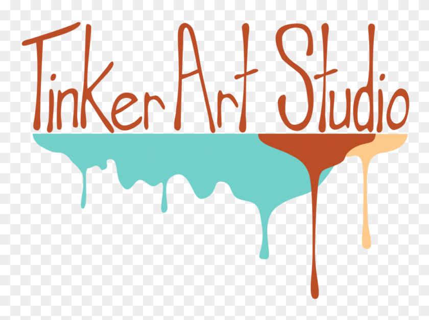1000x729 Tinker Art Studio - Paint Drips PNG