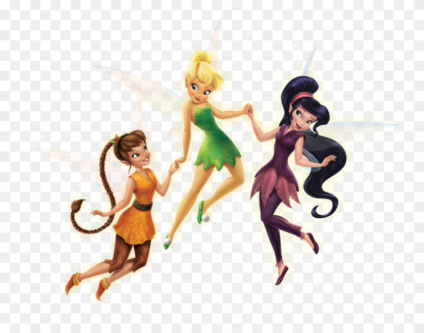 963x740 Tinkerbell Y Amigos Png Image - Tinkerbell Png