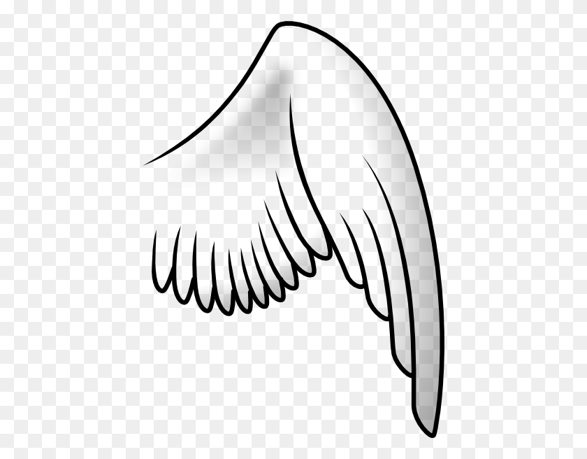 432x596 Tinkerbell Wings Clip Art, Vita's Believix Wings - Tinkerbell Clipart Black And White