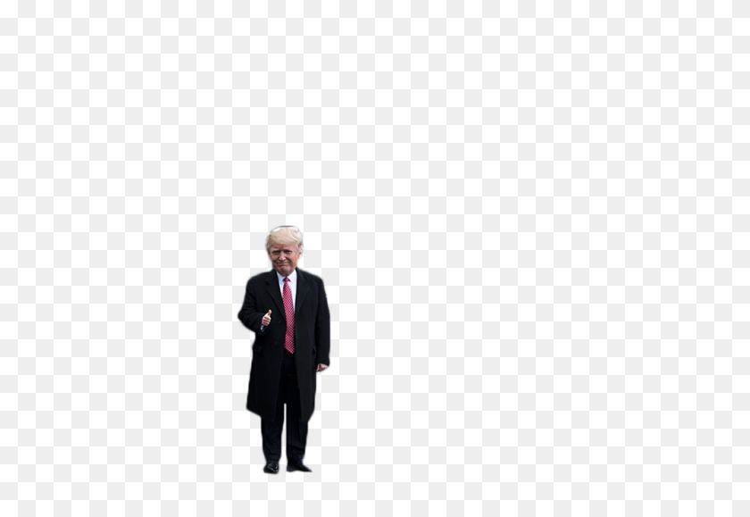 1000x666 Tiny Trump Cutouts - Trump PNG