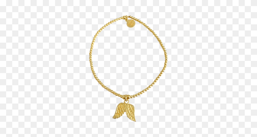 390x390 Tiny Wishes Bracelet Joy Jewellery Bali - Gold Wings PNG