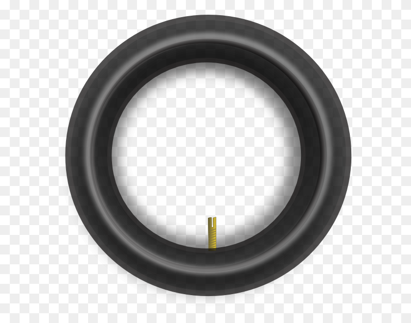 600x600 Tire Inner Tube Clip Art - Tire Clipart PNG