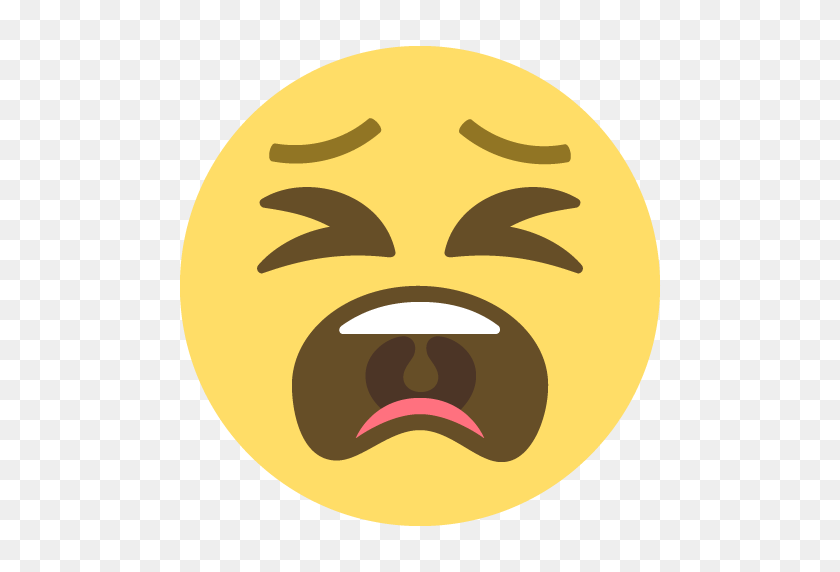 512x512 Скачать Устали Face Emoji Смайлик Vector Icon Free Vector Logos - Усталое Лицо Clipart