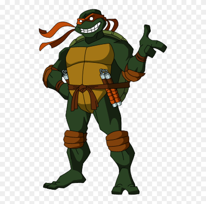 538x772 Tmnt Png Clipart - Tortoise PNG