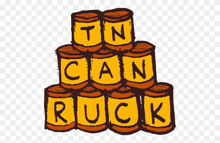 504x487 Tn Can Ruck - Canned Food Drive Clipart