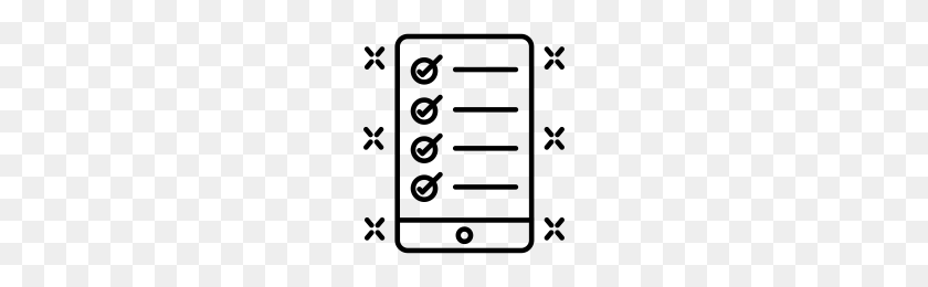 200x200 To Do List Icons Noun Project - To Do List PNG