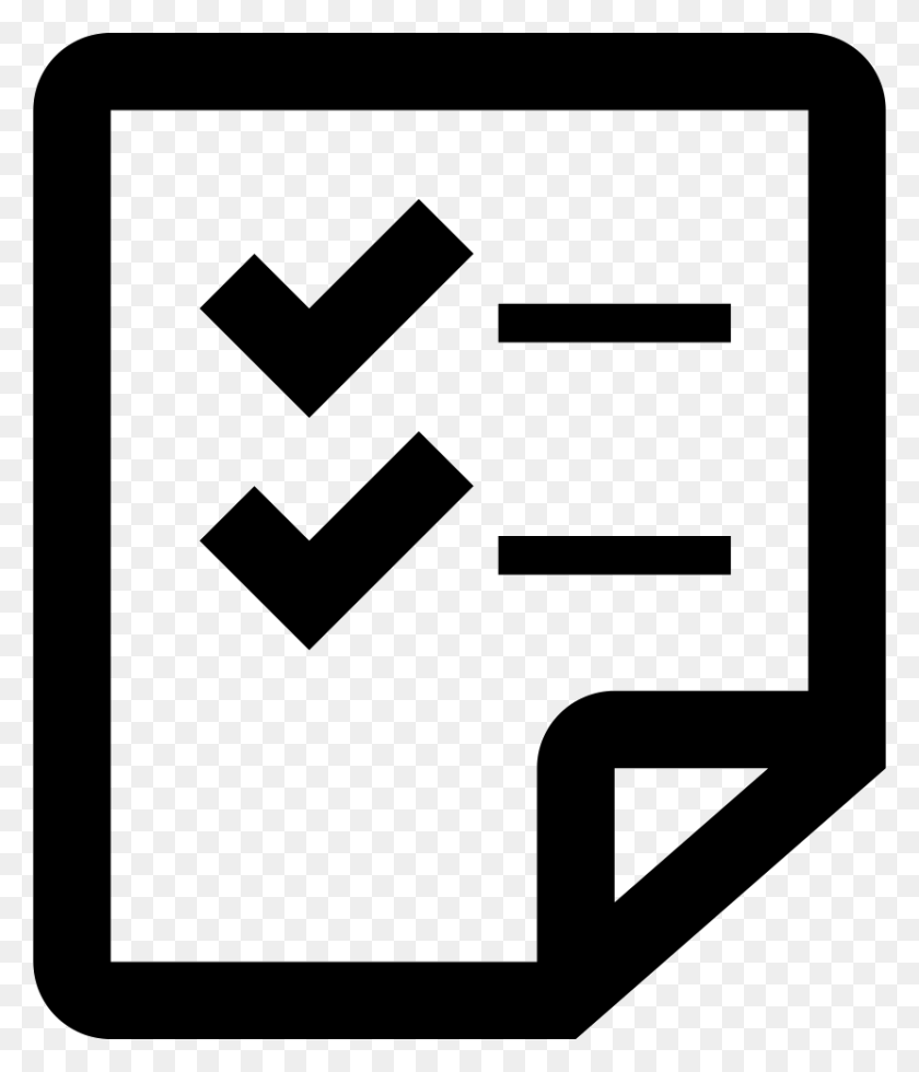 830x980 To Do List Png Icon Free Download - To Do List PNG