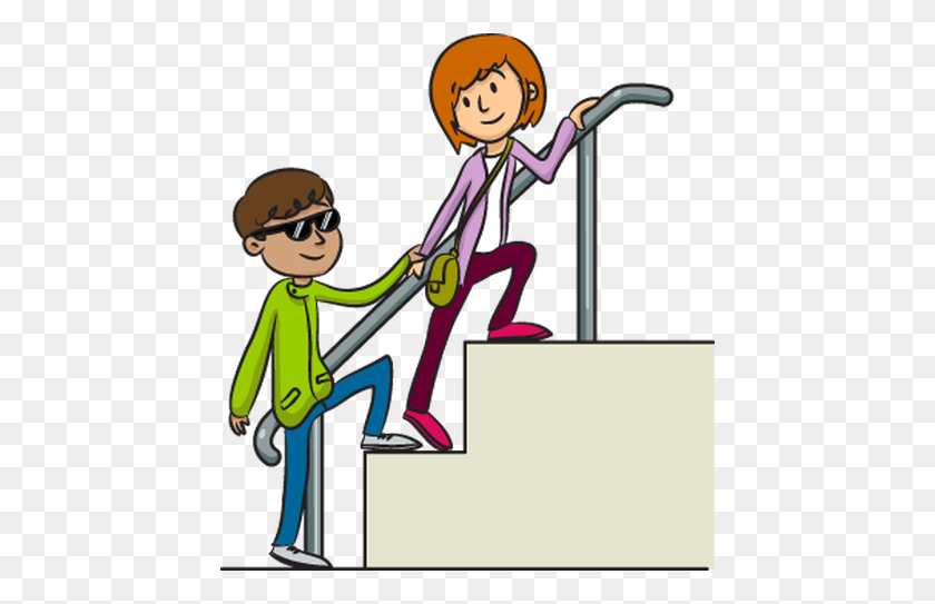 444x483 To Go Up Clipart Images Free Download - Climbing Stairs Clipart