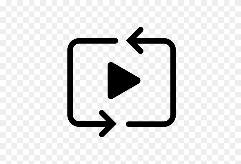 512x512 To Replay, Replay, Restart Icon With Png And Vector Format - Replay PNG