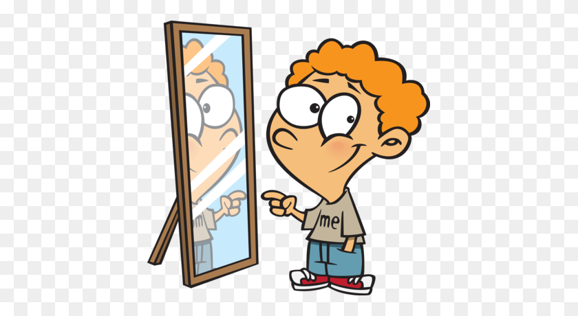 411x400 To Sell More, First Understand How People Buy Patty K Vancouver - Person Looking In Mirror Clipart