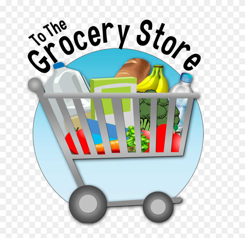 1500x1452 To The Grocery Store! - School Store Clipart