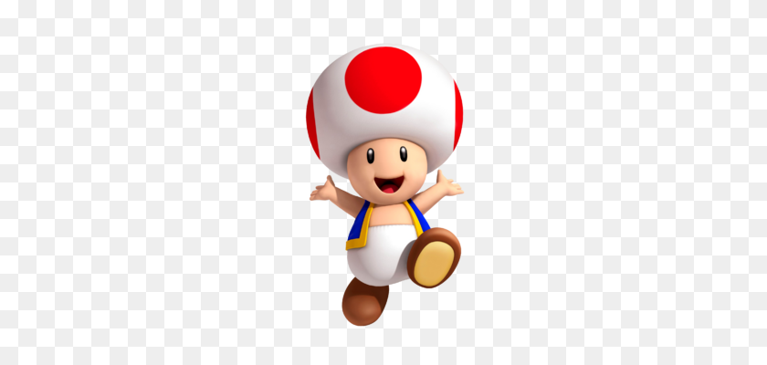 300x340 Toad - Mario Hat PNG