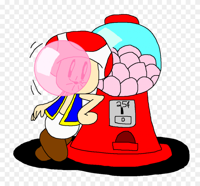 930x858 Toad And His Gumball Machine - Gumball Machine Clipart