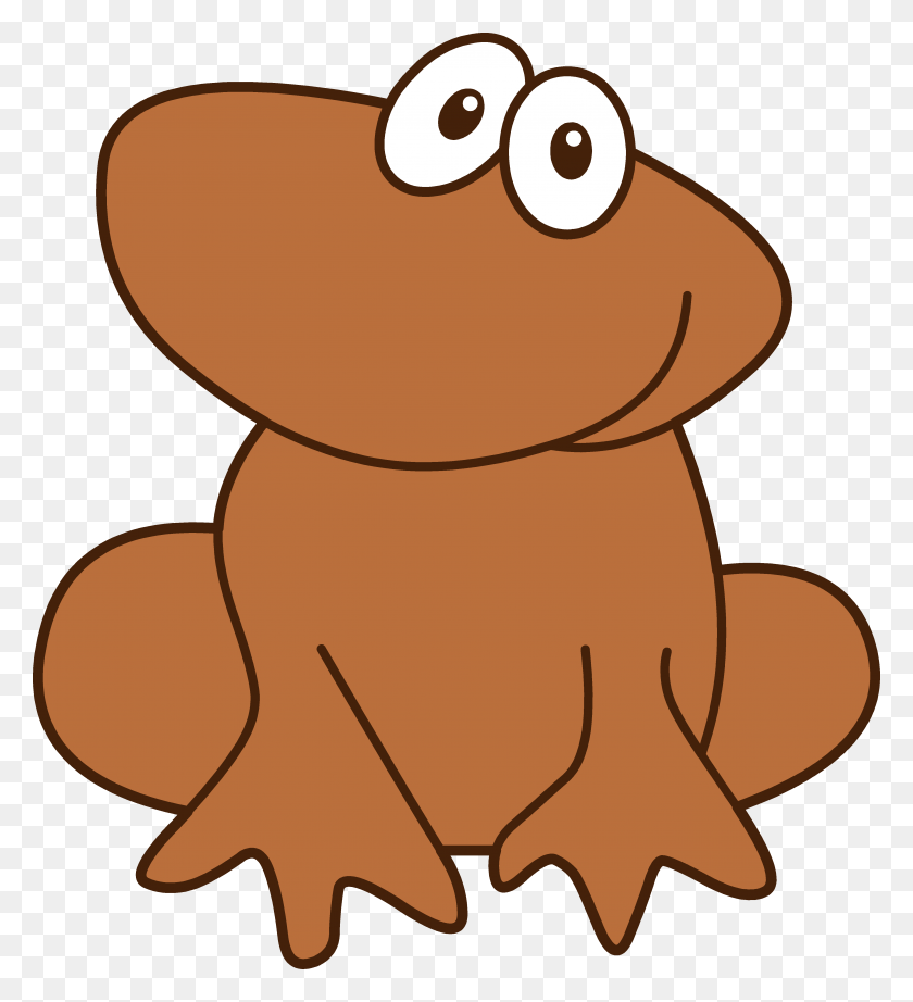 4336x4797 Toad Clipart Brown - Frog Prince Clipart