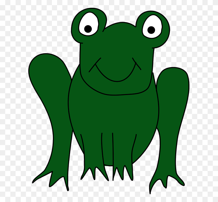 621x720 Toad True Frog Clip Art Tree Frog - Free Frog Clipart