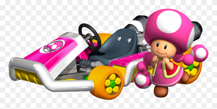 1979x921 Toadette Has Her Own Car! Super Mario Mario Kart - Mario Kart 8 PNG