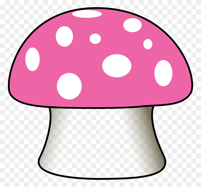 774x720 Toadstool Clipart Group With Items - Toadstool Clipart